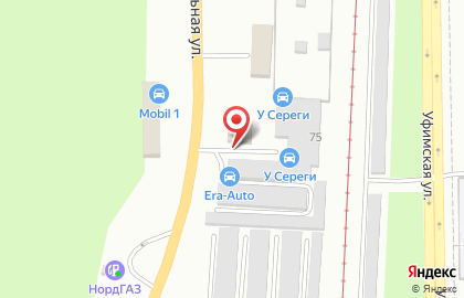 Автосервис Гарант на Уфимской улице на карте