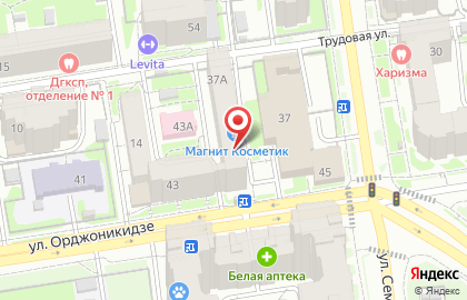 Магазин косметики и бытовой химии Магнит Косметик на улице Семьи Шамшиных на карте
