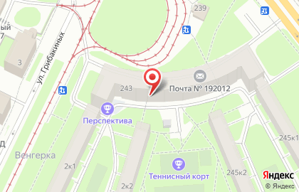 Продовольственный магазин Ветеран на карте