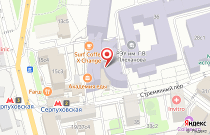 Вьетнамское кафе Lao Lee в Стремянном переулке на карте