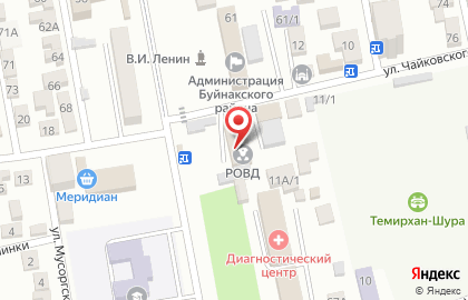 Отдел МВД по Буйнакскому району на карте