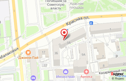 Оператор сотовой связи Теле2 в Железнодорожном районе на карте
