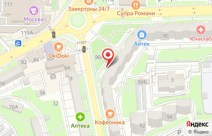 Palladio на карте