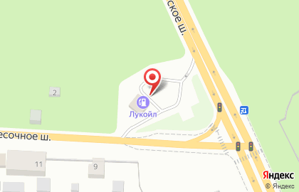 Лукойл на Выборгском шоссе, 416 на карте