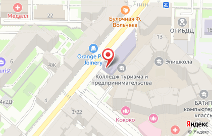 Медицинский центр Медеф на Петрозаводской улице на карте