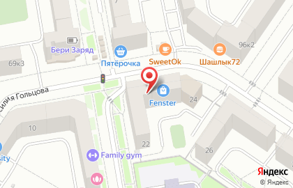 Салон-магазин Ивановский текстиль на улице Василия Гольцова на карте