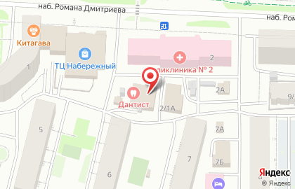 Dantist на карте