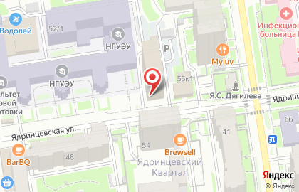 Сыск-Нск на карте