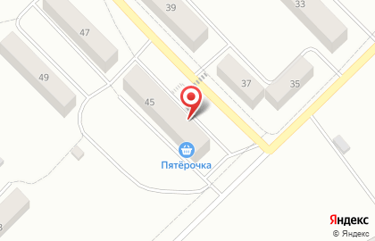 Продовольственный магазин на Прудной улице на карте
