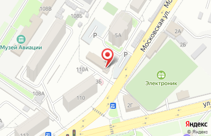 Магазин Империя Дверей на Московской улице на карте
