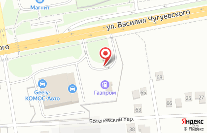 АЗС Газпром в Ижевске на карте