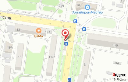 Киоск по продаже фруктов и овощей на улице Георгиева на карте