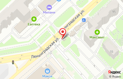 Киоск по продаже фруктов и овощей на Псковской улице на карте