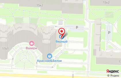 Кулинария Верный в Красносельском районе на карте