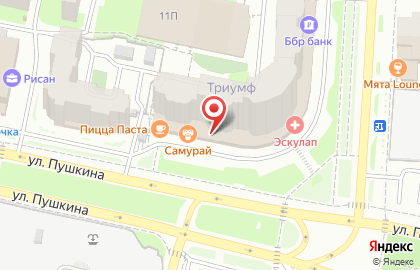 Королевство дверей в Ленинском районе на карте