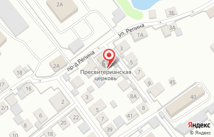 Новосибирская Христианская Пресвитерианская Церковь на карте