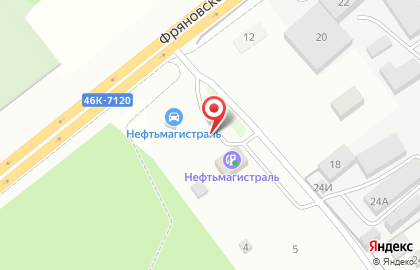 АЗС UNKOIL в Щёлково на карте