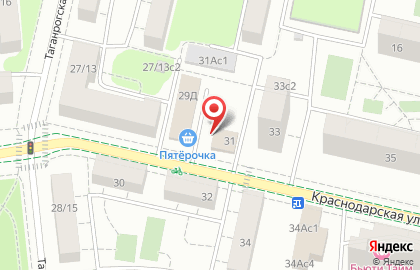 Магазин мясной продукции Индейкин Дом на Краснодарской улице на карте