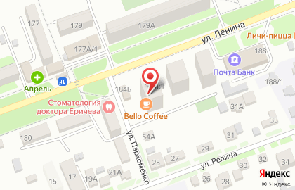 Оптика Азалия на улице Ленина на карте