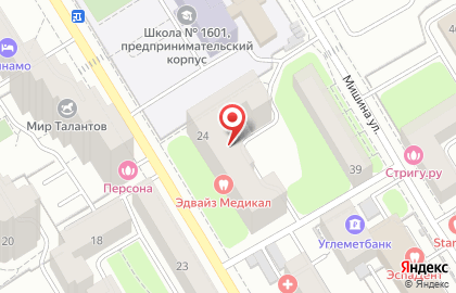 Отдел социальной защиты населения Савеловского района на карте