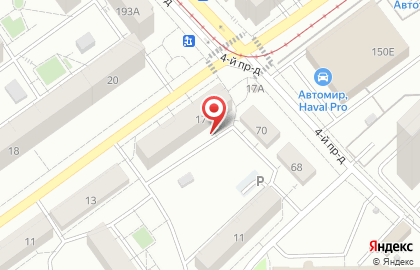 Общежитие в Самаре на карте