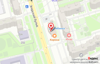 Детский игровой центр Рябинка на карте