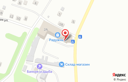 Производственная компания исКамень на Узколейной улице на карте