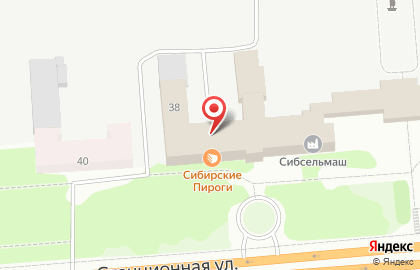 Компания по продаже запчастей для спецтехники Сибдеталькомплект на карте