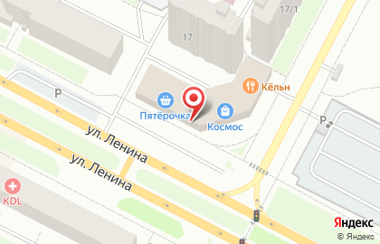 Аптечный пункт в Ханты-Мансийске на карте