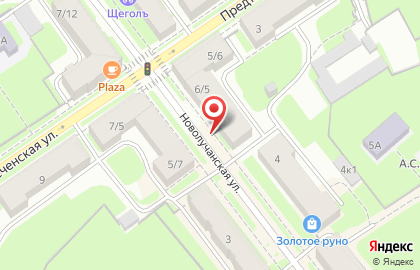 Салон красоты Диадема на Новолучанской улице на карте