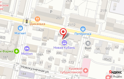 Кубанское ипотечное агентство на карте