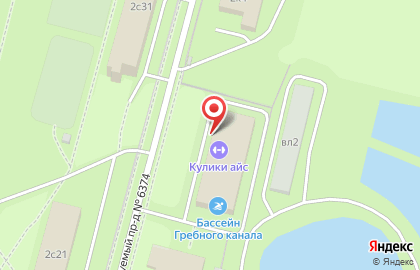 Школа плавания Григория Фалько на Крылатской улице на карте