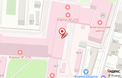 НИИ скорой помощи им. Н.В. Склифосовского в Грохольском переулке на карте