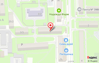 Японская парикмахерская Чио Чио в Советском районе на карте