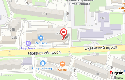 Дальневосточный Ипотечный Центр в Первореченском районе на карте