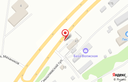 Волжские Раки в Самаре на карте