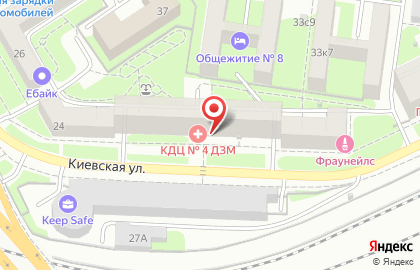 Биология на Киевской улице на карте