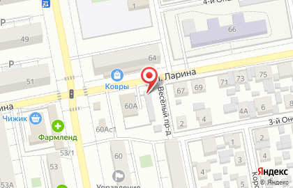 Шиномонтажная мастерская в Центральном районе на карте