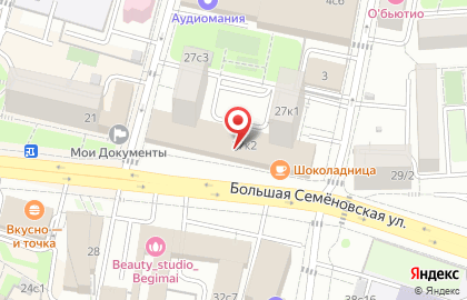 Enter на Электрозаводской на карте
