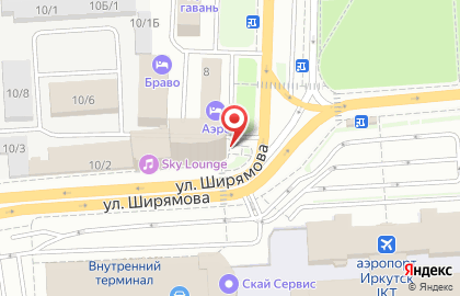 Главное бюро медико-социальной экспертизы по Иркутской области на улице Ширямова на карте