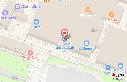 Банкомат СберБанк в Ростове-на-Дону на карте
