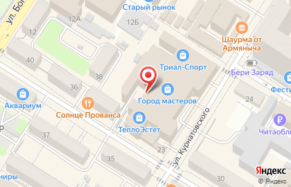 Торгово-монтажная компания Паритет-центр на улице Курнатовского на карте