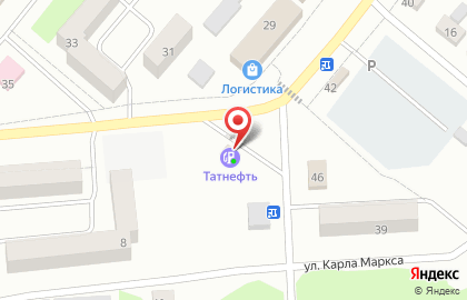 Татнефть в Казани на карте