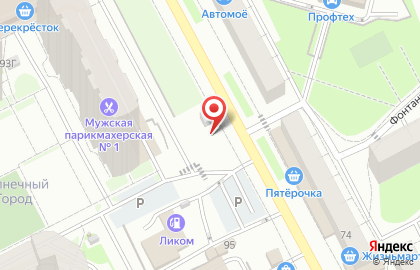 Автомойка Островский на карте