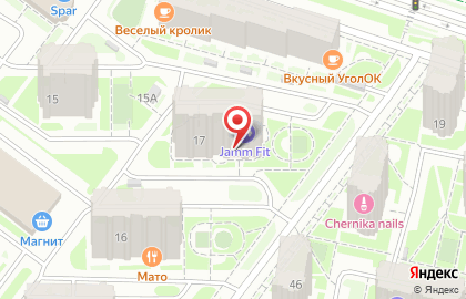 Продуктовый магазин Пончик на Волжской набережной на карте