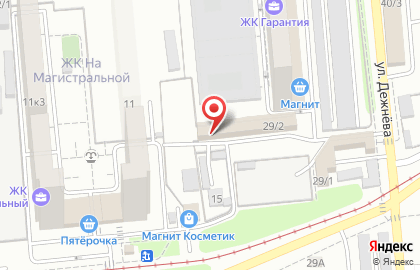 Транспортная компания АвтоВозим на улице Дежнева на карте