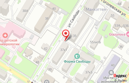 Транспортная компания Логистика Черноземья в Советском районе на карте