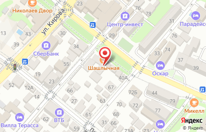 Продовольственный магазин На Платановой на карте