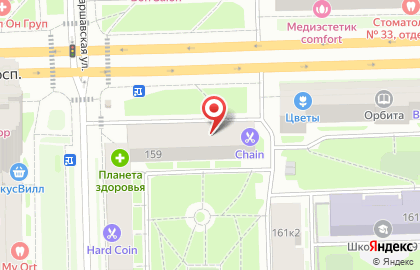 Коммерческий банк Пойдём! в Московском районе на карте