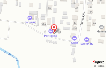 Гостиница Регион 56 на карте